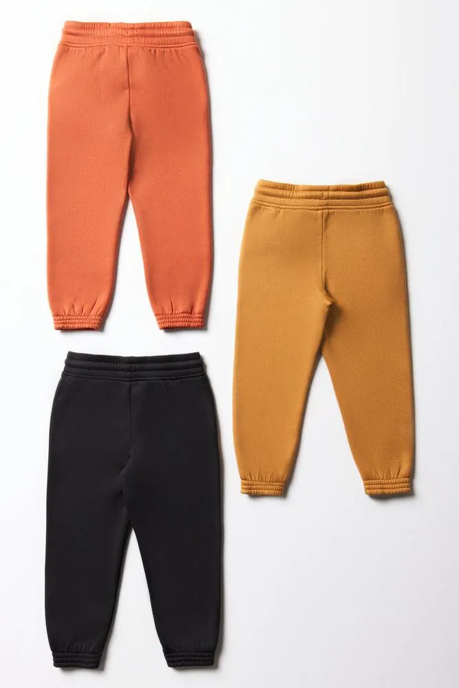 3 Pack Jogger Trackpants Multi