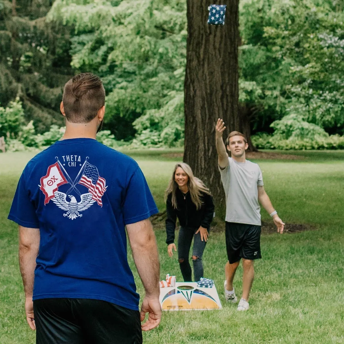 AGR Comfort Colors Navy Patriot tee