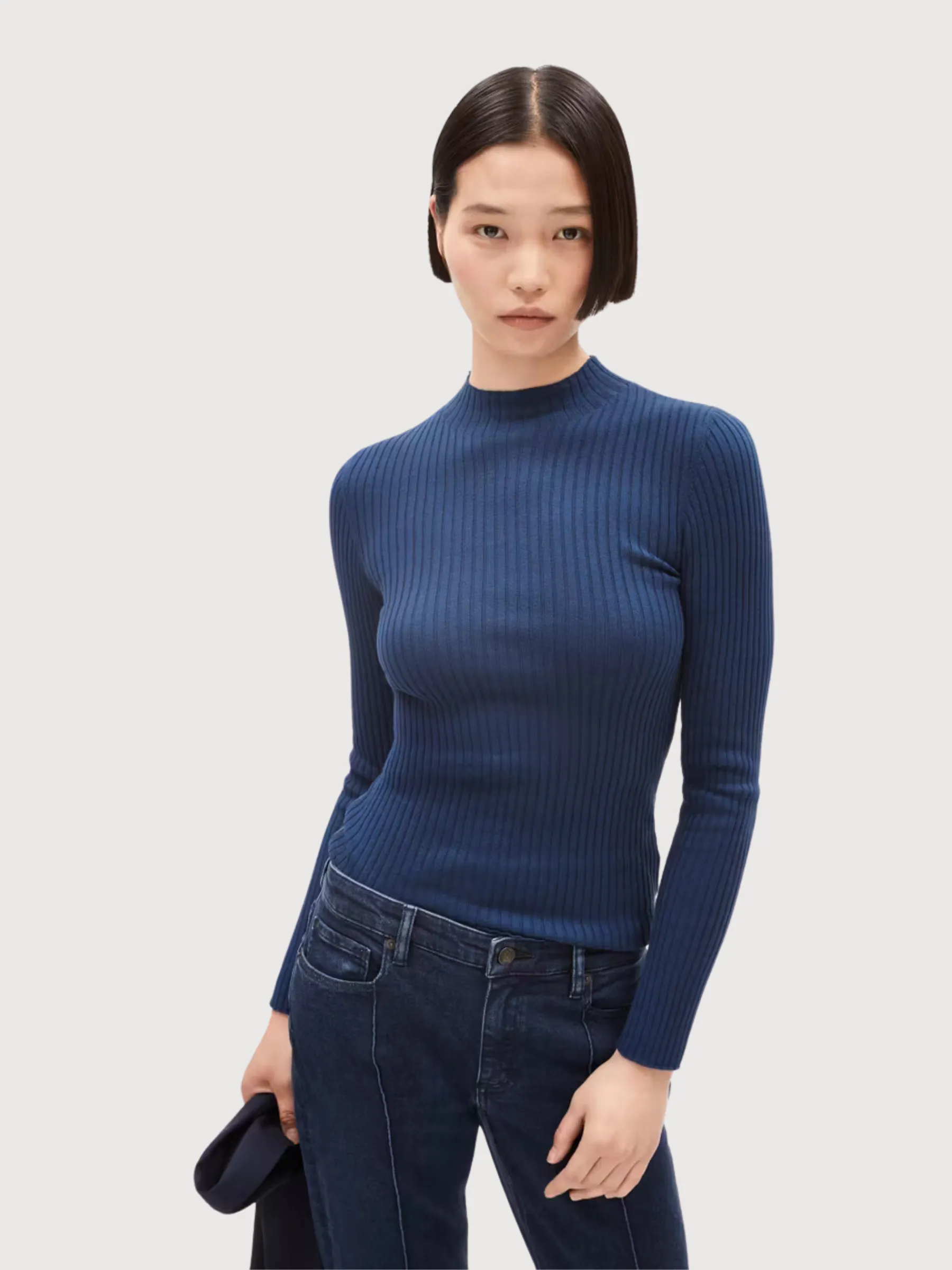 Alaania Pullover Indigo Woman | Armedangels