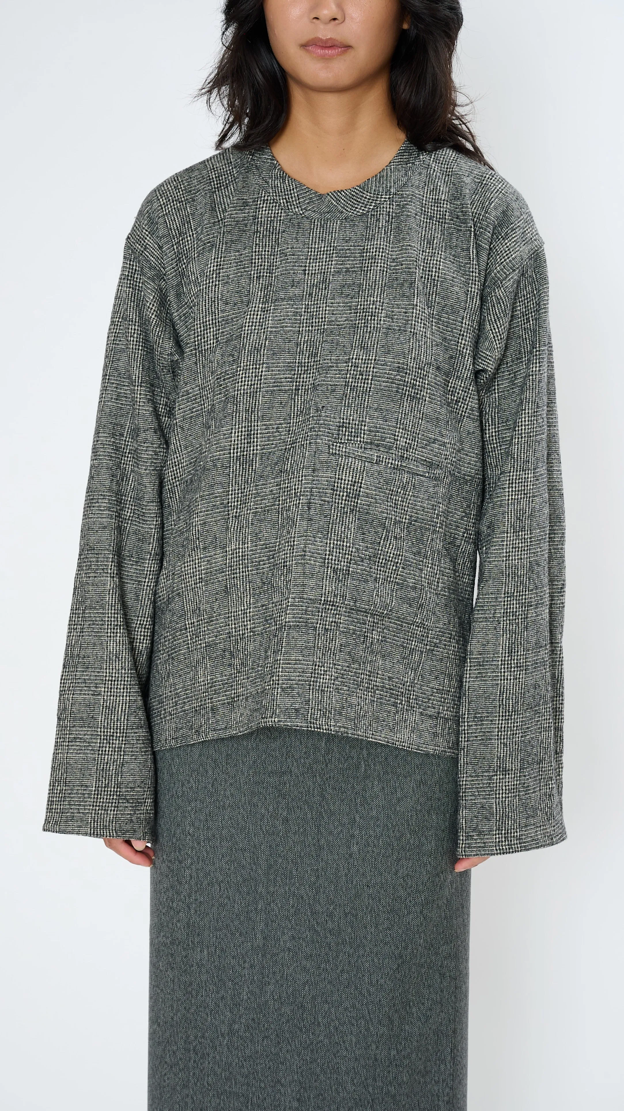 Biba Shirt in Mid Grey