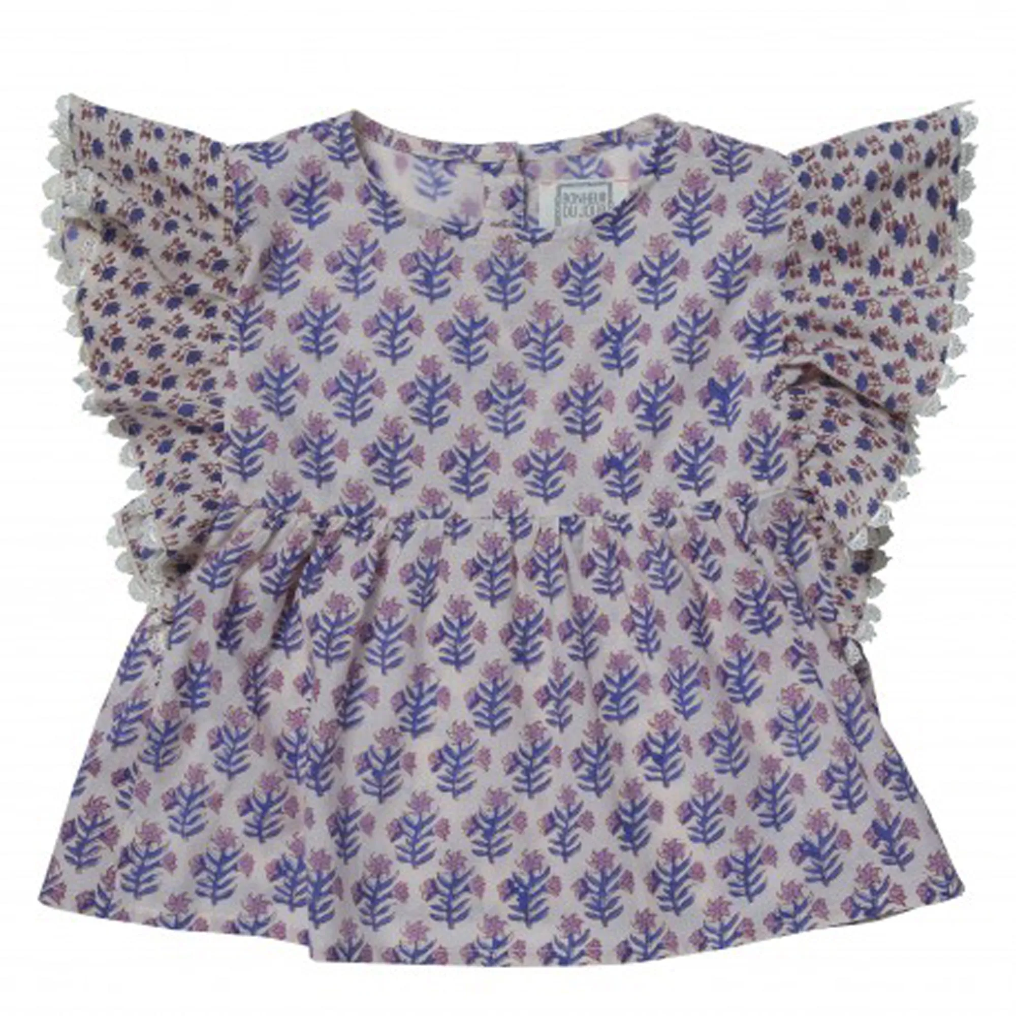 Bonheur du Jour Paris Daphne Blouse Rosee/Lilas