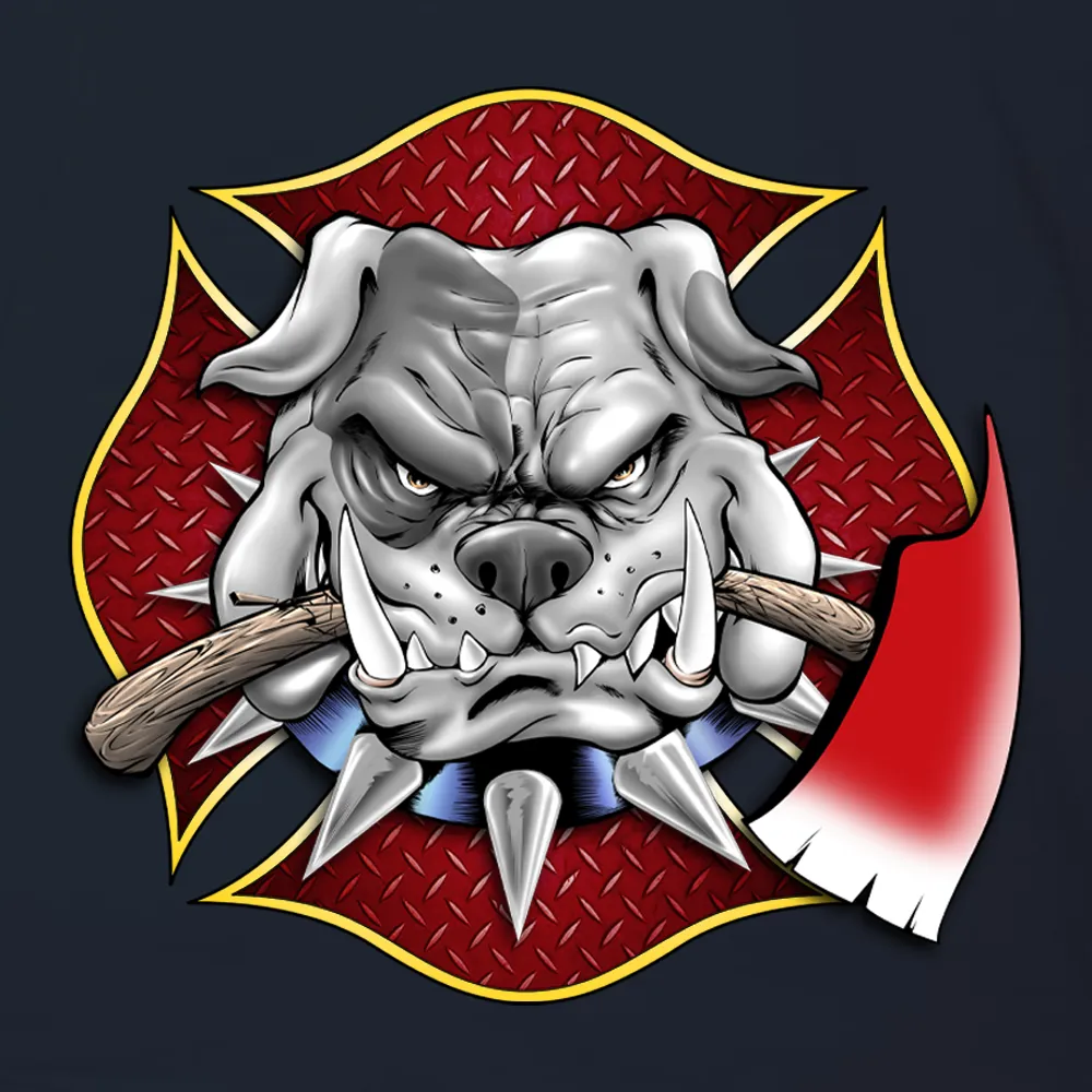 Bulldog Maltese Firefighter Premium T-Shirt