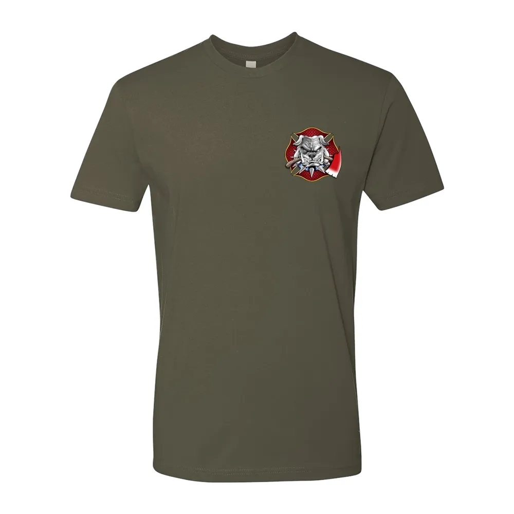 Bulldog Maltese Firefighter Premium T-Shirt