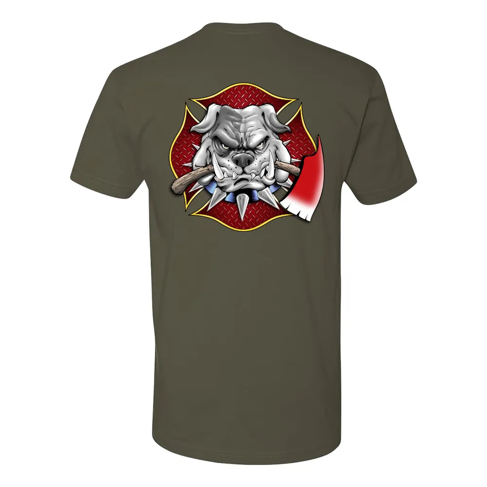 Bulldog Maltese Firefighter Premium T-Shirt