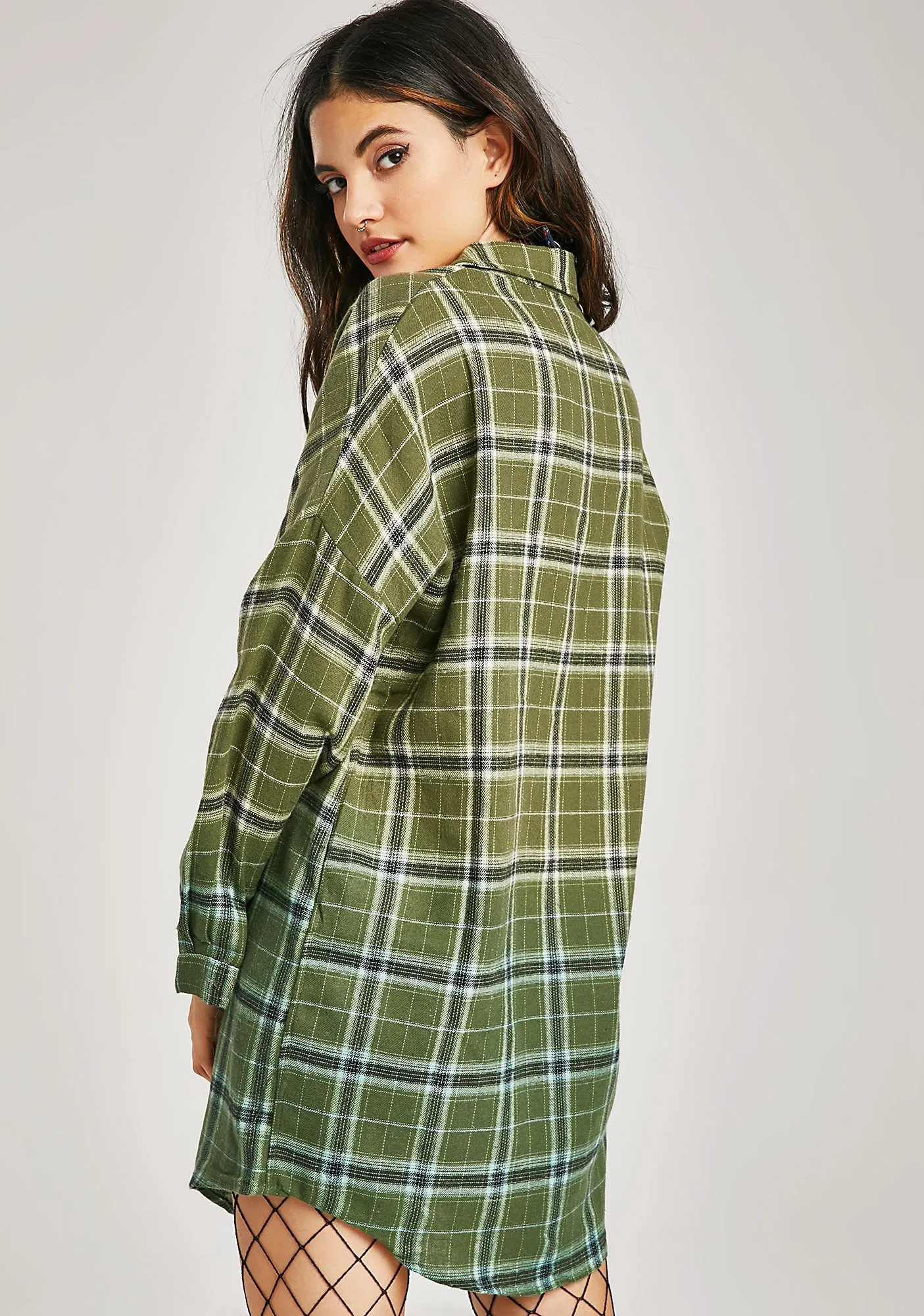 Class Rebel Plaid Dress