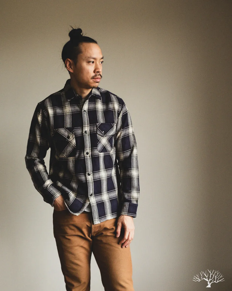 Crosscut Flannel - Midnight Plaid