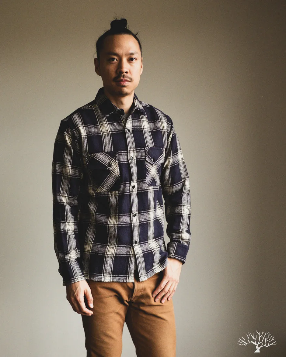 Crosscut Flannel - Midnight Plaid