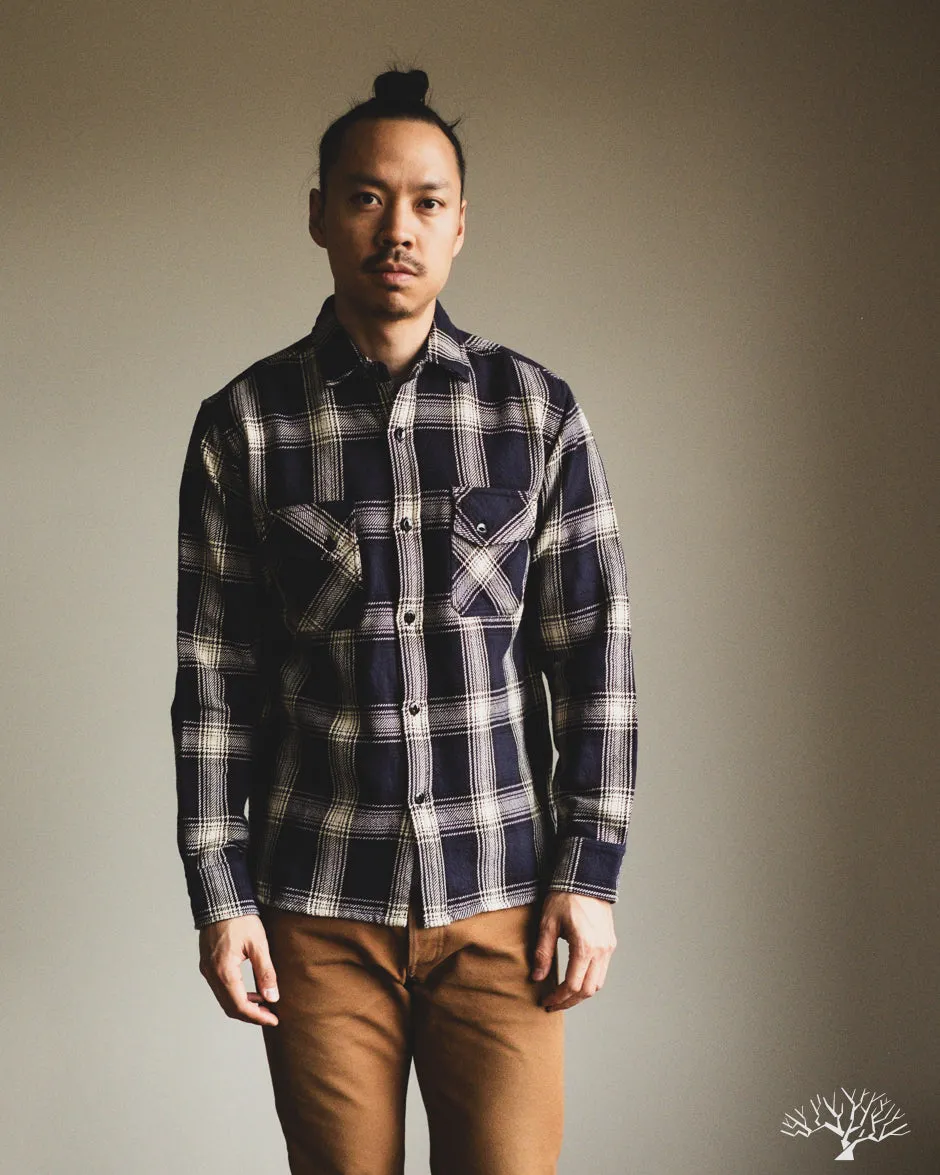 Crosscut Flannel - Midnight Plaid