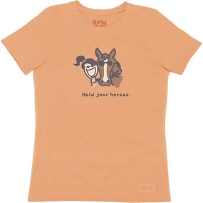 Crusher Hold Your Horses T-Shirt by Life is good