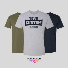 Custom T-Shirt Full Color - Next Level 3600