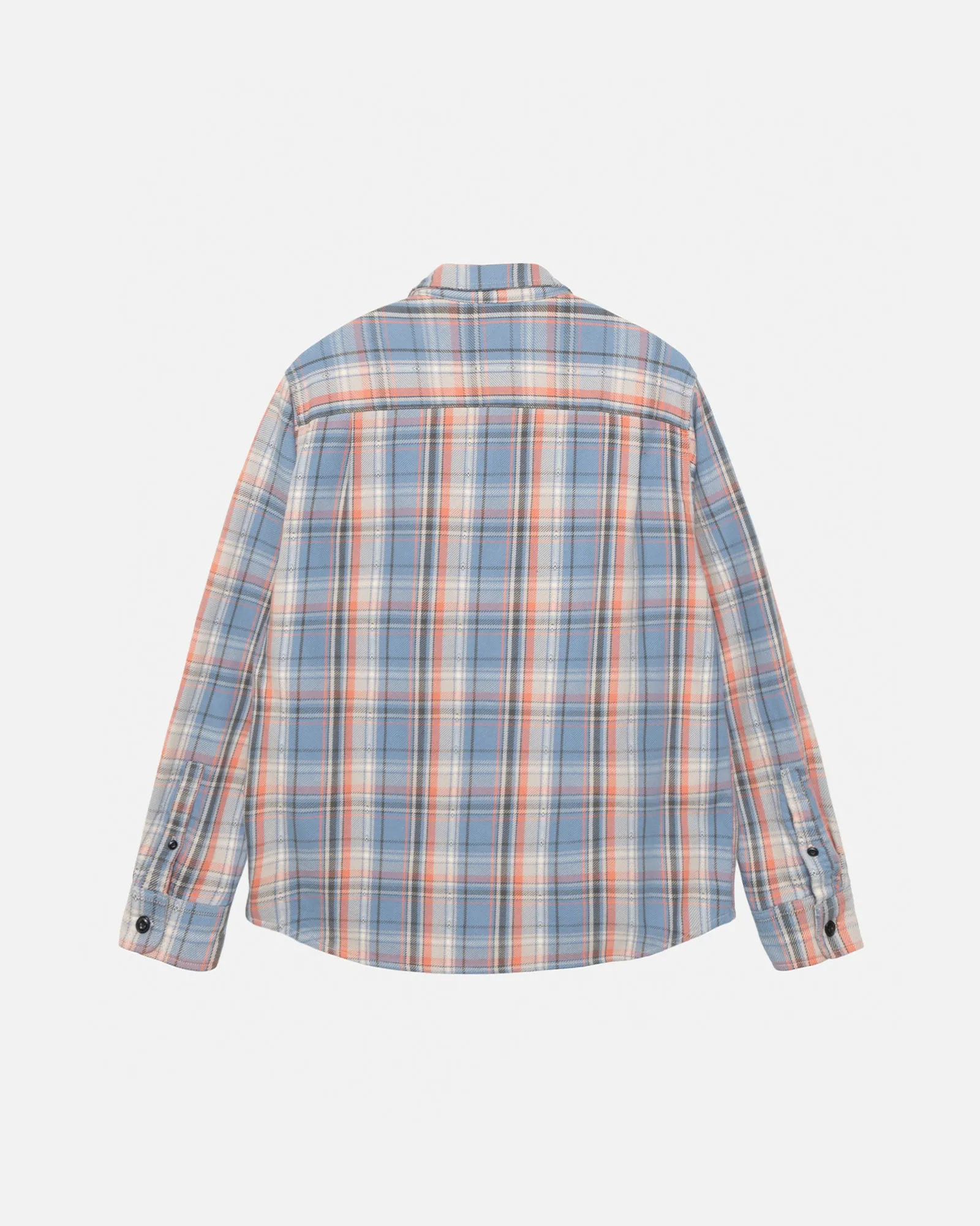 DAN WASHED COTTON PLAID SHIRT