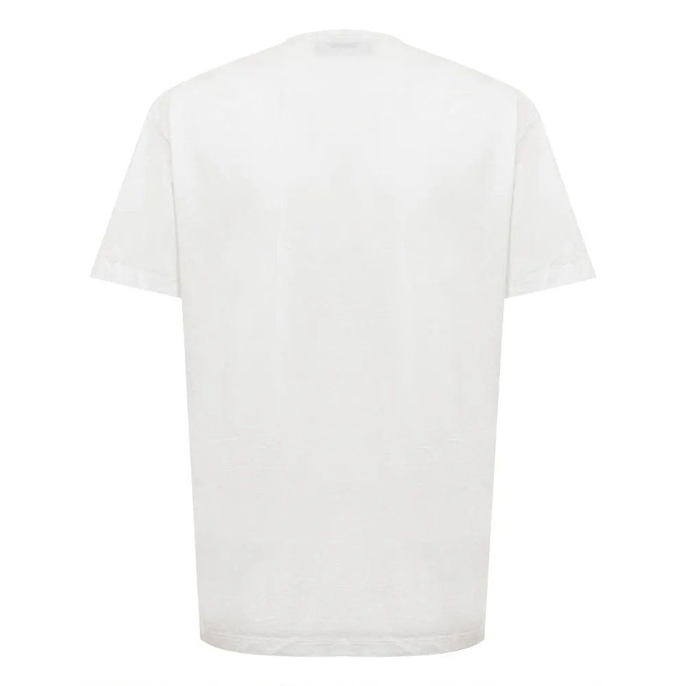 Dsquared² Chic White Cotton Staple Tee