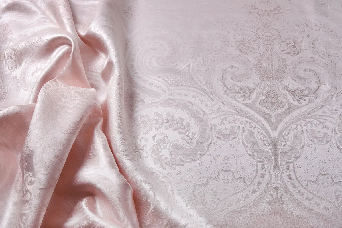 Ela Pink Pure Mulberry Silk Flat Sheet