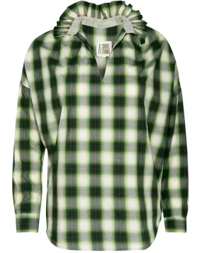 Emerald Plaid Penelope Top