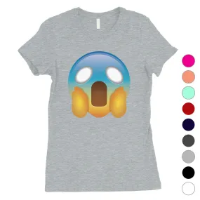 Emoji-Screaming Womens Awesome Playful Great T-Shirt Costume Gift