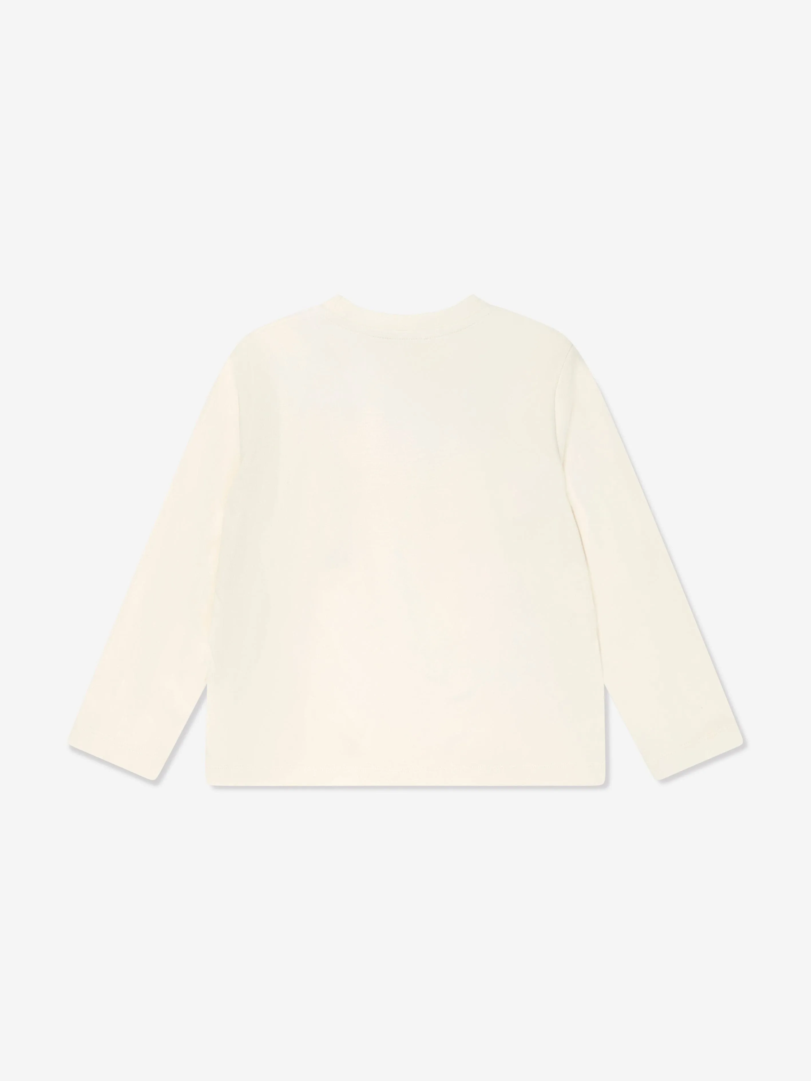 Etro Girls Long Sleeve Pegaso T-Shirt in Ivory