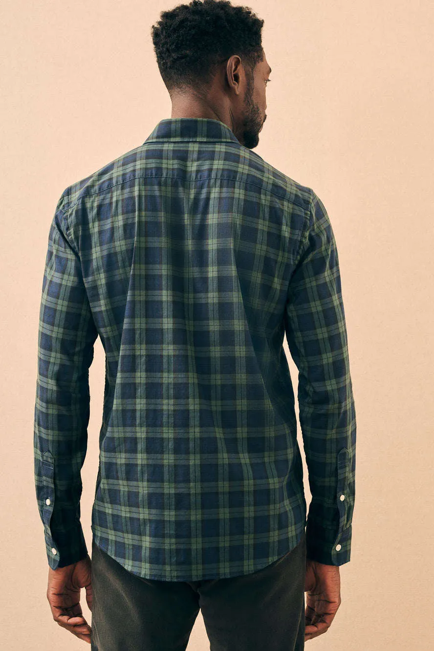 Faherty The Movement™ Shirt in Blackwatch Plaid