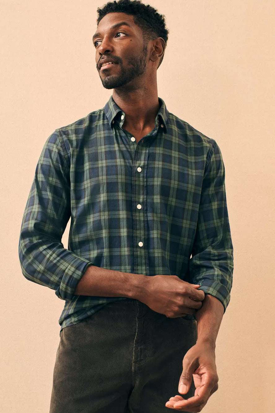 Faherty The Movement™ Shirt in Blackwatch Plaid