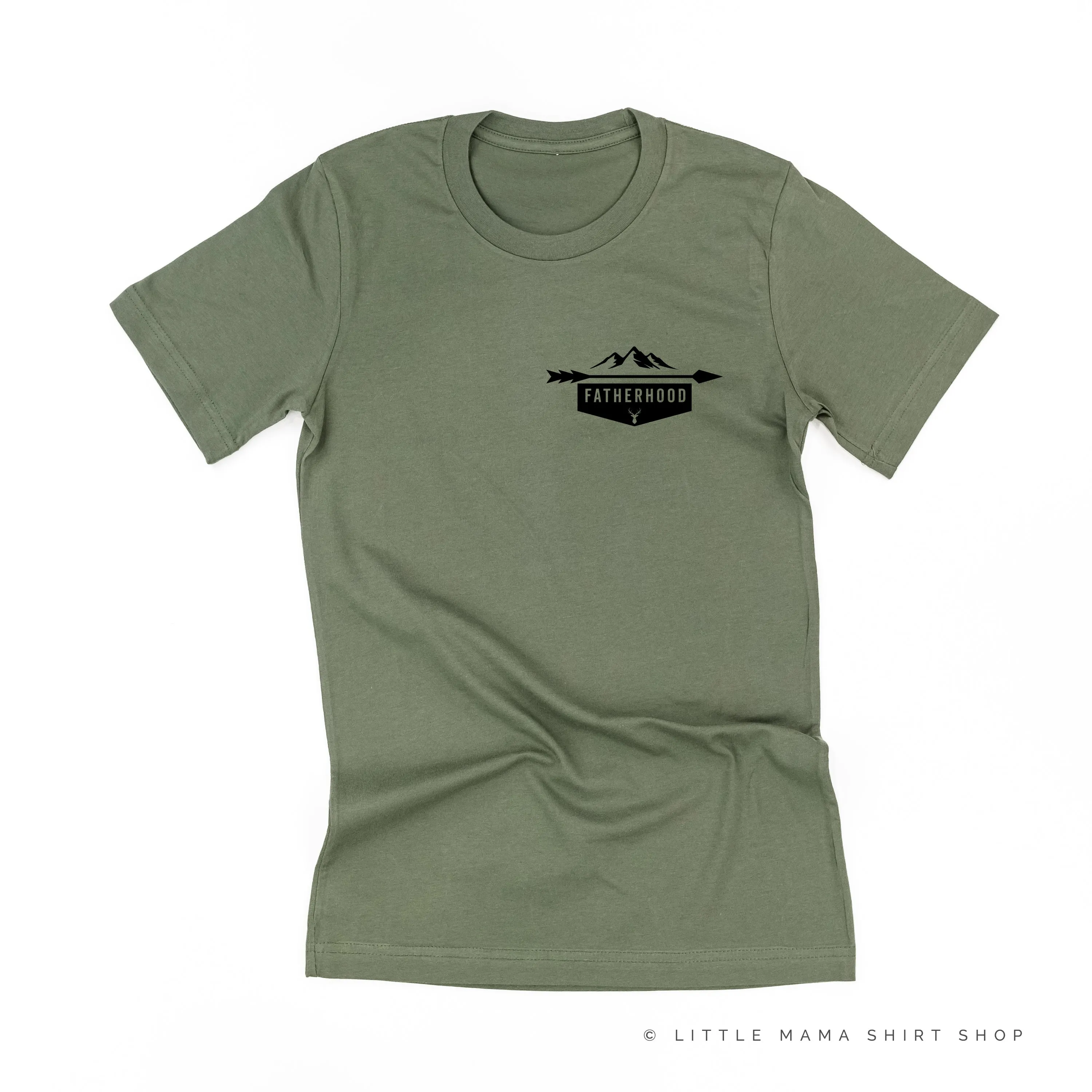 FATHERHOOD - ARROW - Pocket Design - Unisex Tee