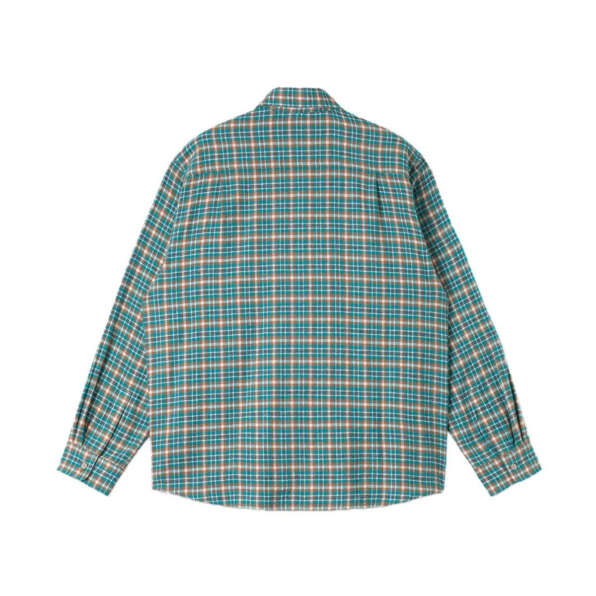 FLANNEL SHIRT - AQUA PLAID