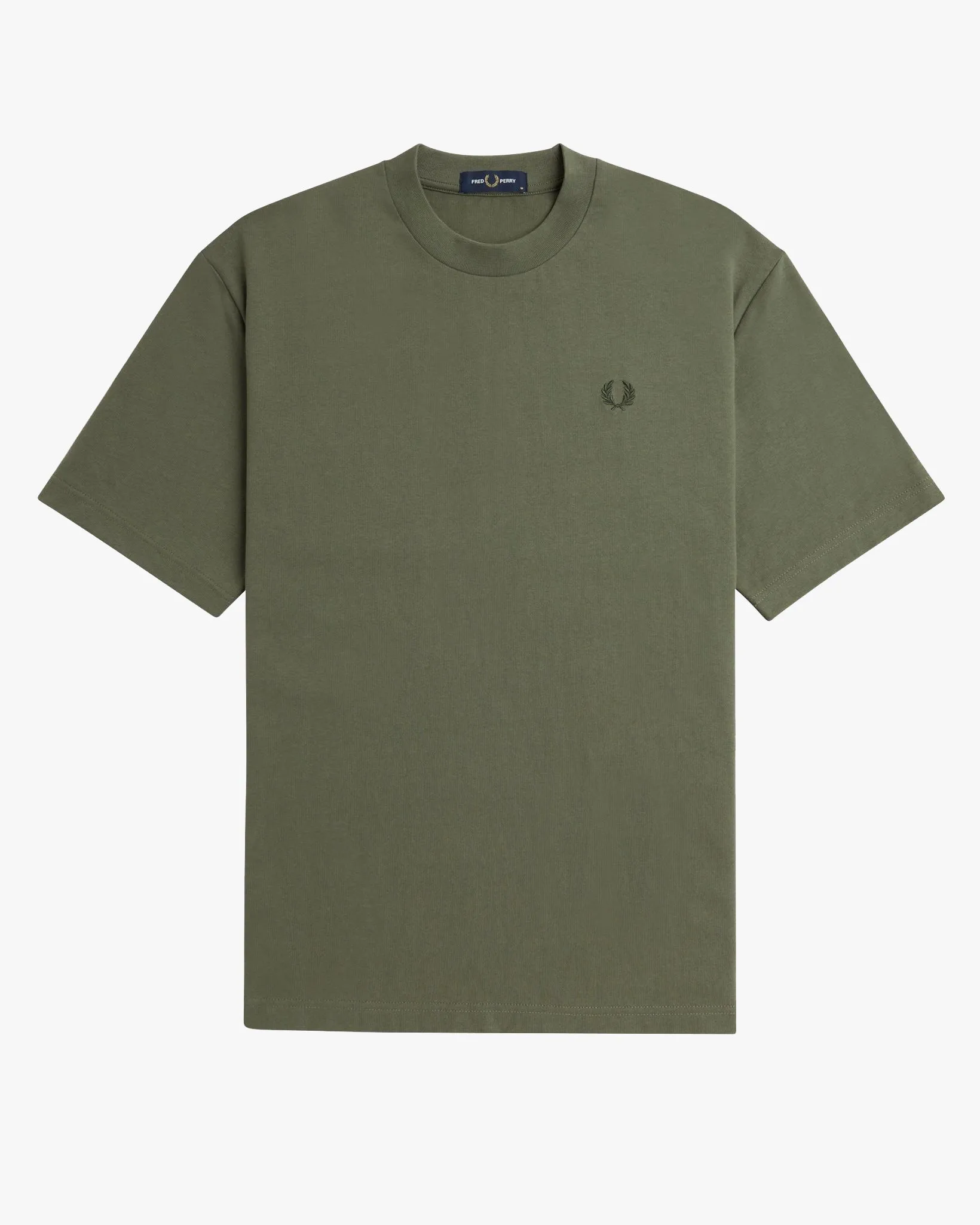 Fred Perry Relaxed Fit Tee - Laurel Wreath Green