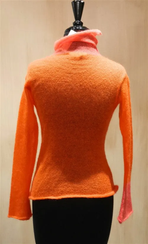 Gretchen Comly Ombre Paper Pullover Sweater