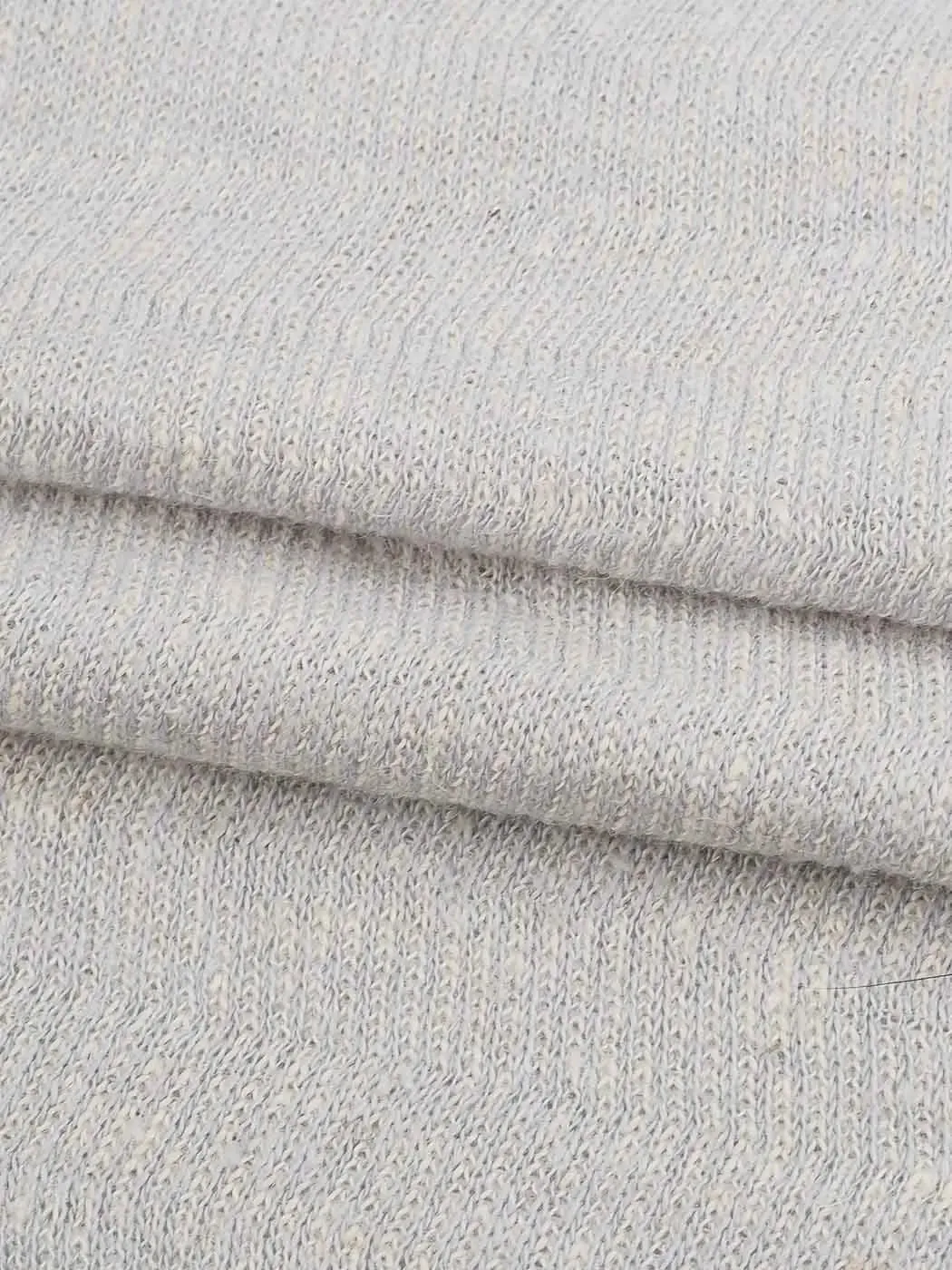 Hemp & Organic Cotton Light Weight Jacquard Yarn Dyed Jersey  ( KJ14102-2 )