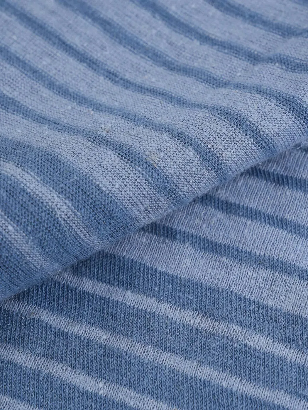 Hemp & Organic Cotton Light Weight Stripe Jersey Fabric (  KJ21D930A / KJ21D930B / KJ21D930C )