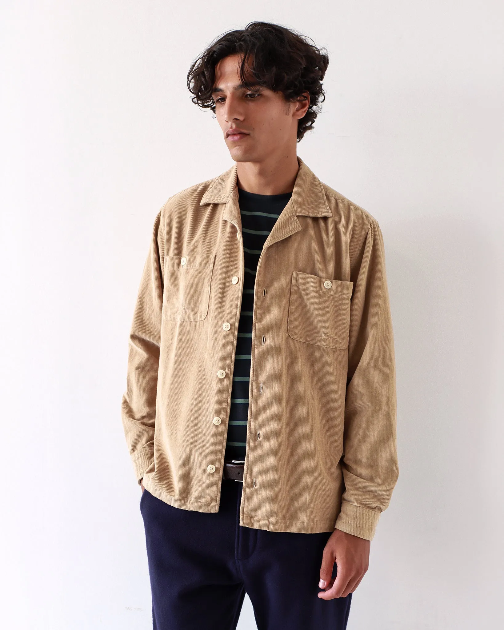 Hiro Shirt - Cornstalk Corduroy