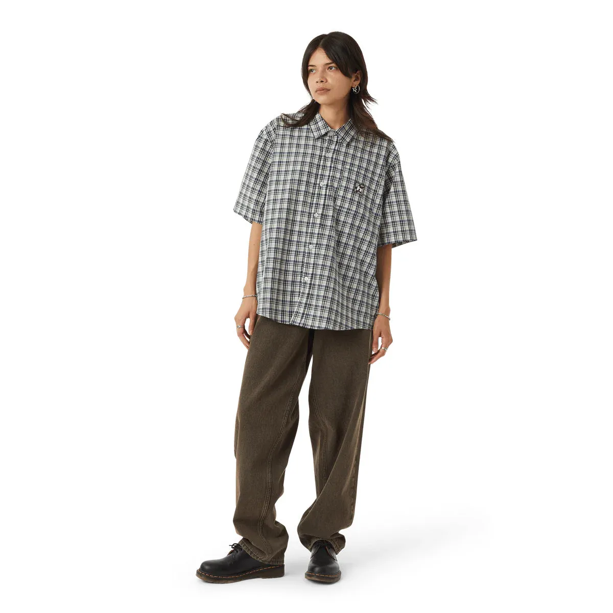 Huf - H Star Plaid Shirt Linen