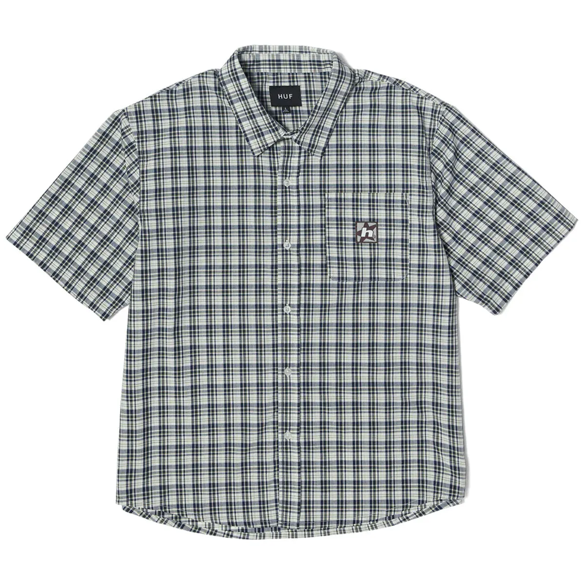 Huf - H Star Plaid Shirt Linen