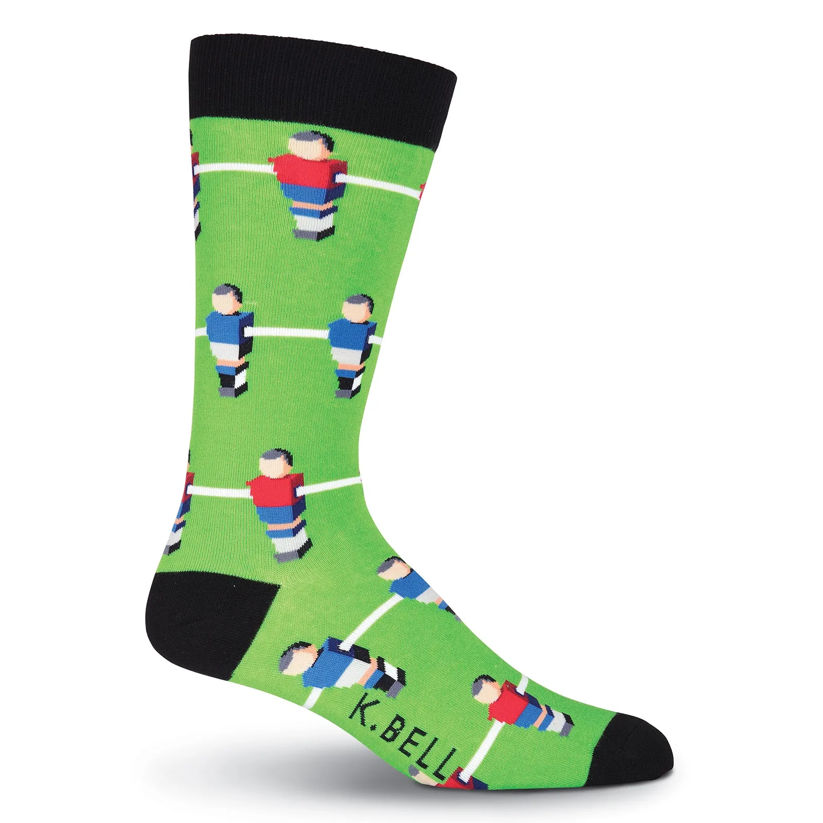 K Bell Mens Foosball Sock