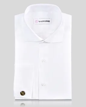 Lustrous Fine White Shirt