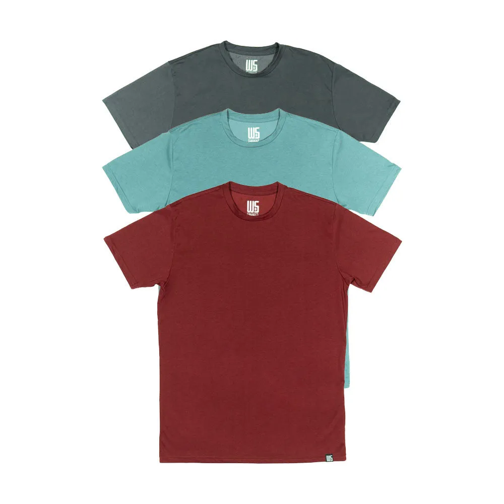 Lyocell Eco Comfort Crew Neck T Packs