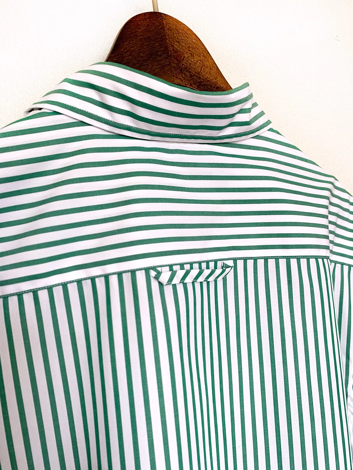 MADISONBLUE  RELAXED FIT S/S SH STRIPE