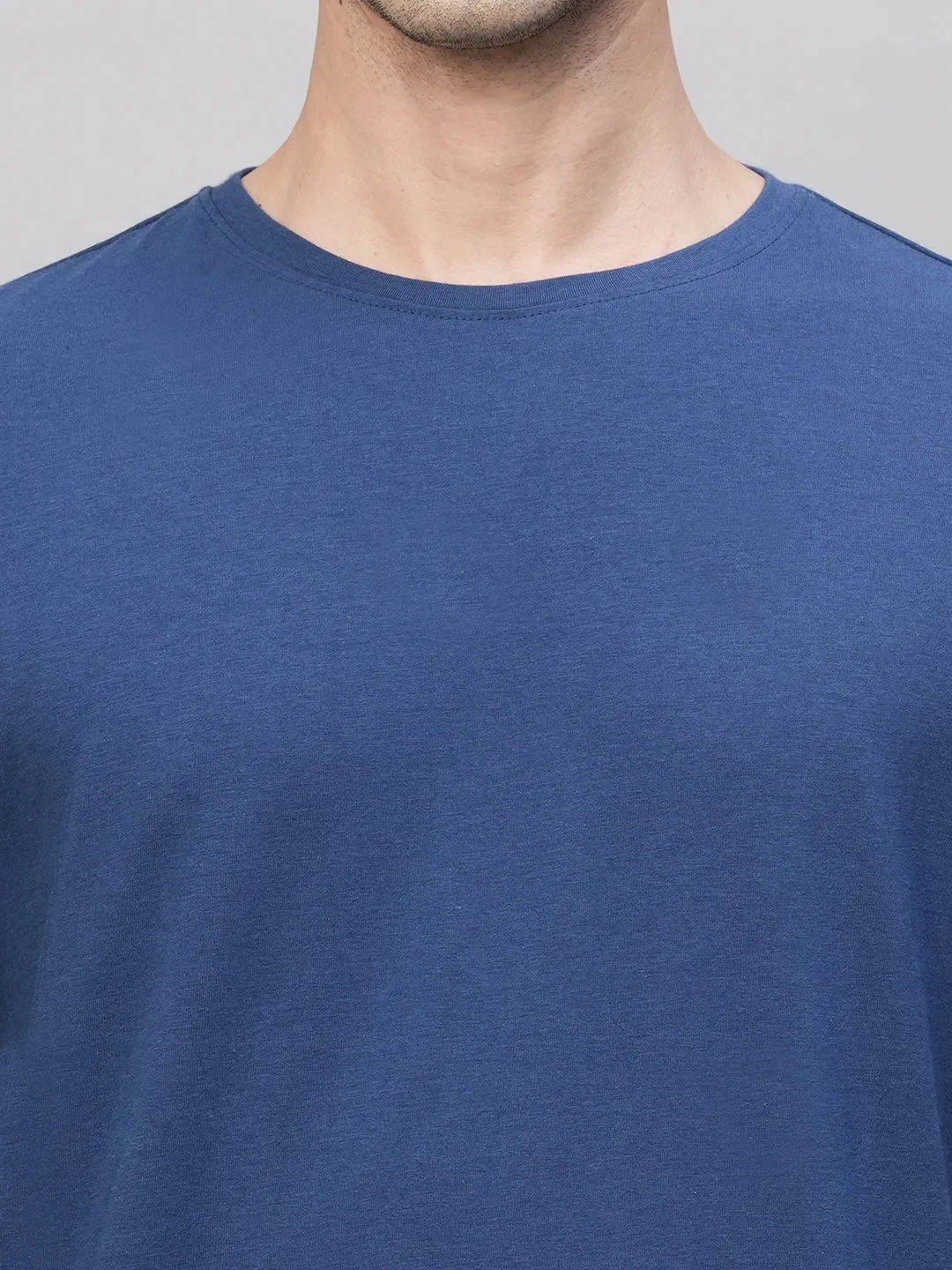 Men's Royal Cotton Bamboo Elastane Regular Fit Tshirt