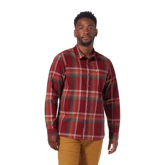 Men's Trouvaille Organic Cotton Plaid L/S