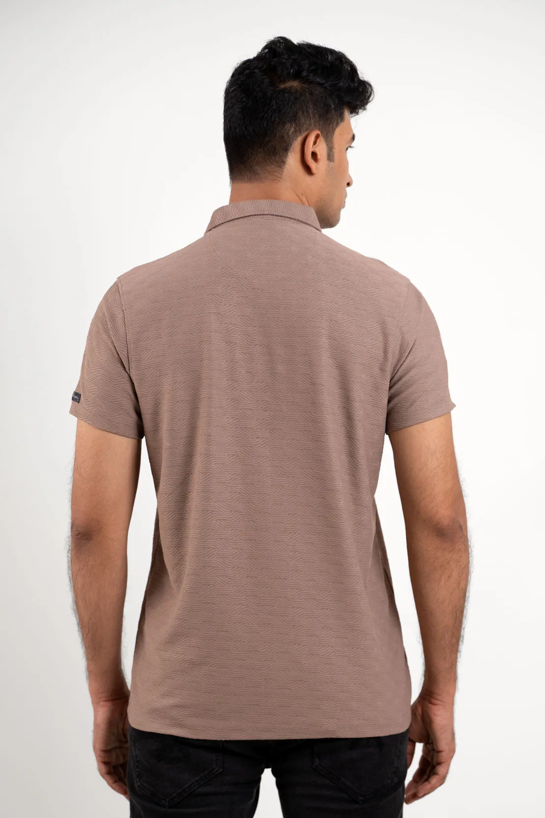 Monarch Brown Polo Tshirt For Man