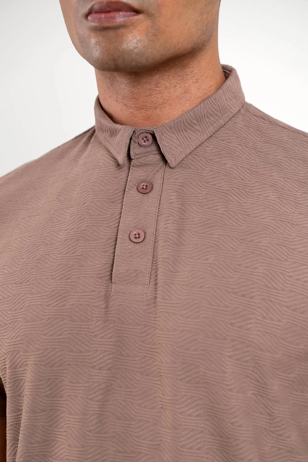 Monarch Brown Polo Tshirt For Man