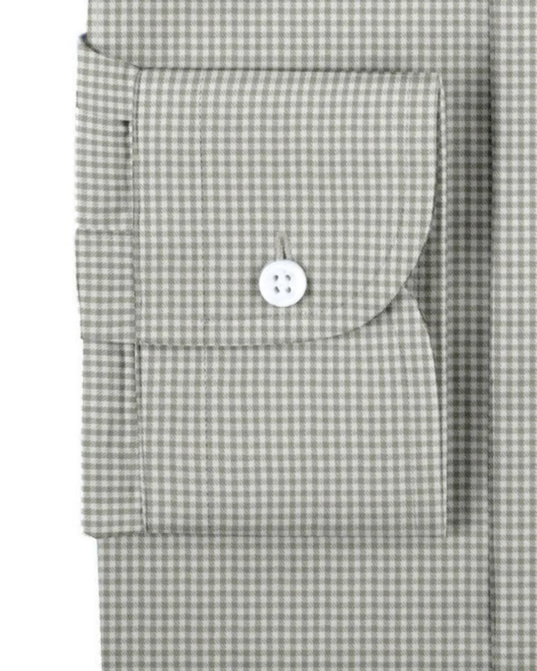 Monti Grey Micro Gingham Twill