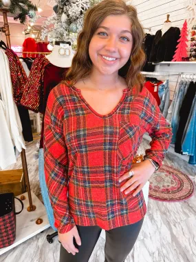 Moose Trail Tartan Plaid Top | S-XL