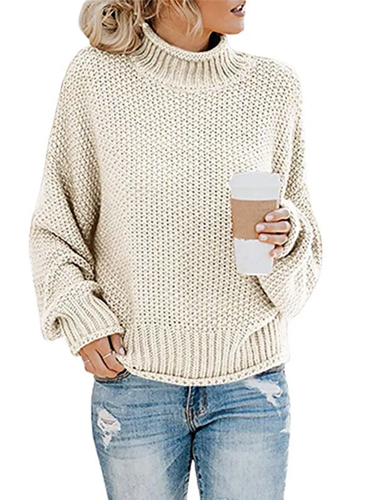 Natalie Vintage Women's Turtleneck Sweater