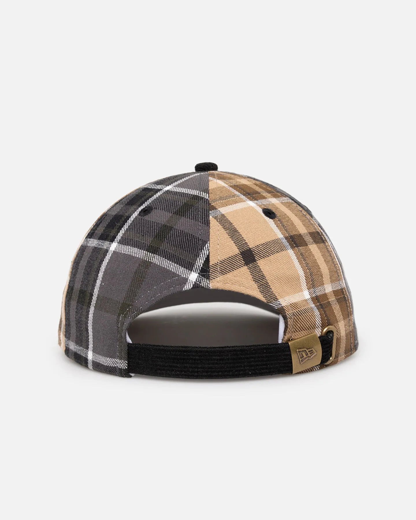 New Era Las Vegas Raiders 'Multi Panel Plaid' 9FIFTY High Crown Strapback Plaid