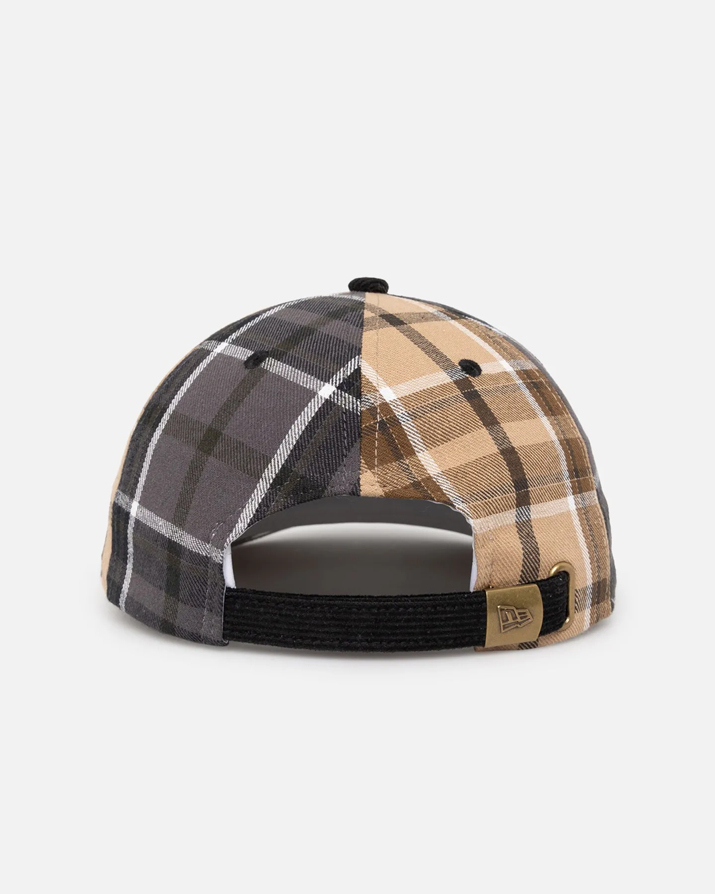 New Era Oakland Athletics 'Multi Panel Plaid' 9FIFTY High Crown Strapback Plaid