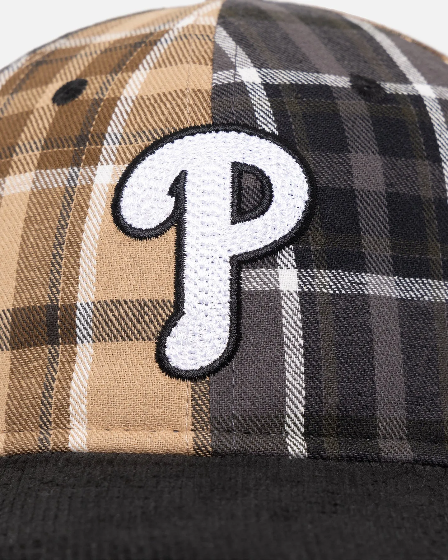 New Era Philadelphia Phillies 'Multi Panel Plaid' 9FIFTY High Crown Strapback Plaid