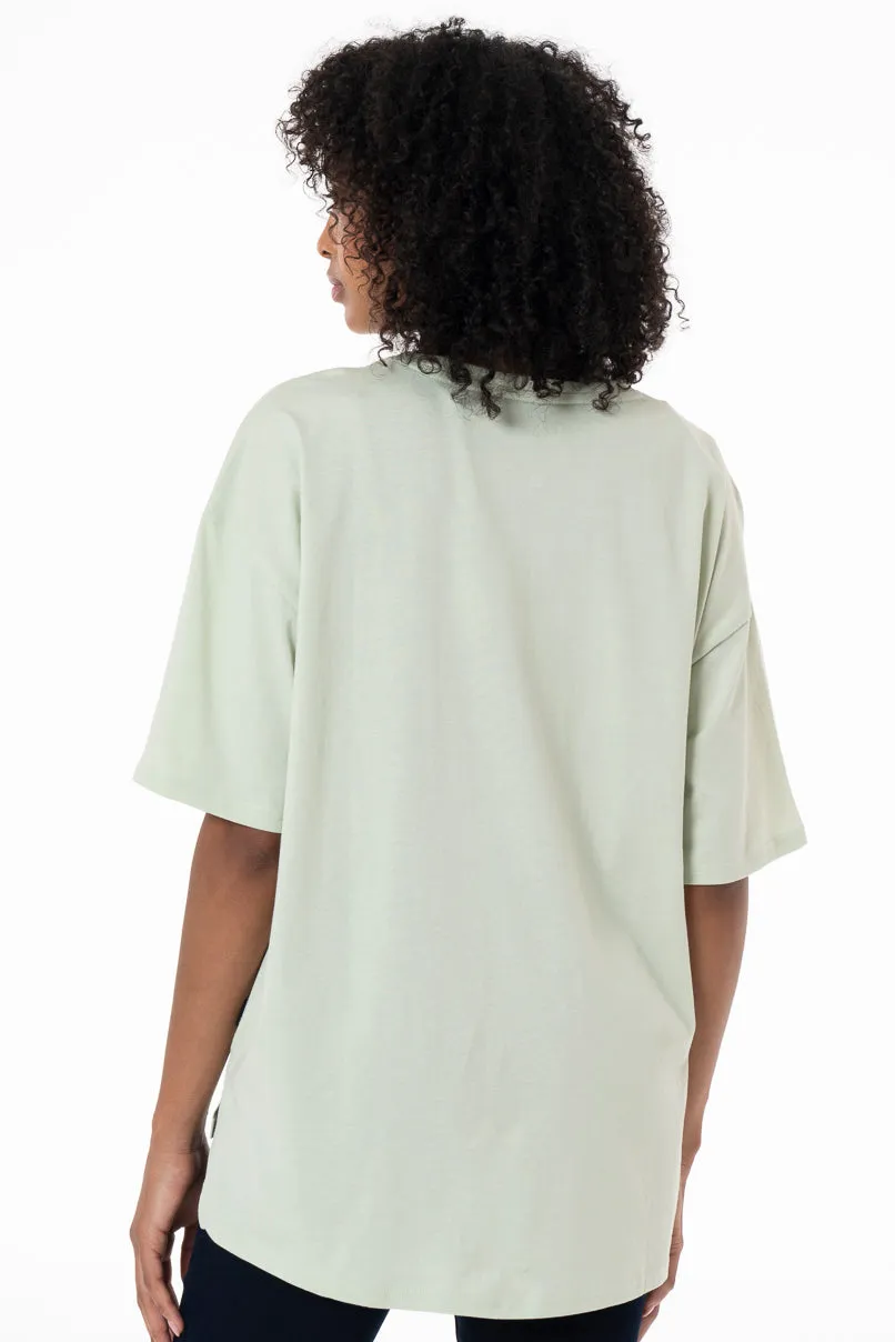 Oversized T-Shirt _ 144178 _ Sage