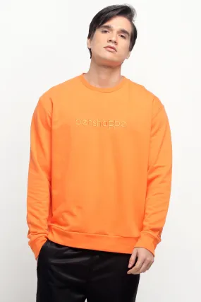 Penshoppe Old School - Relaxed Fit Pullover With Embroidery