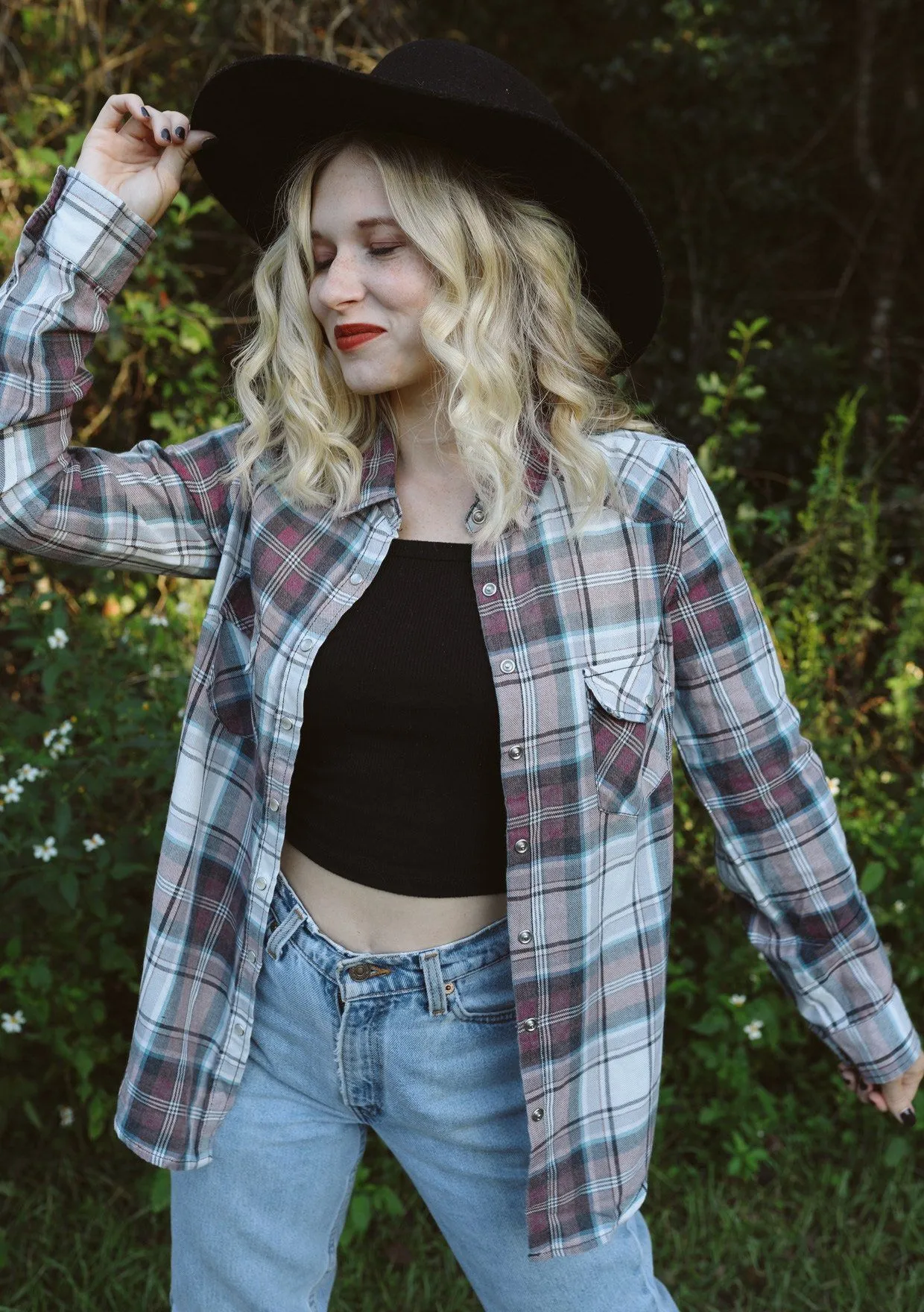 Play The Field Plaid Shirt