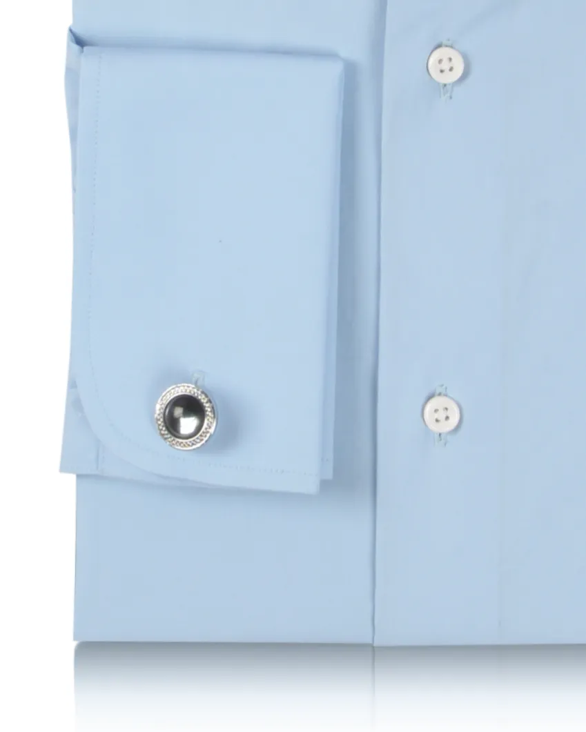 Poplin Sky Blue Shirt