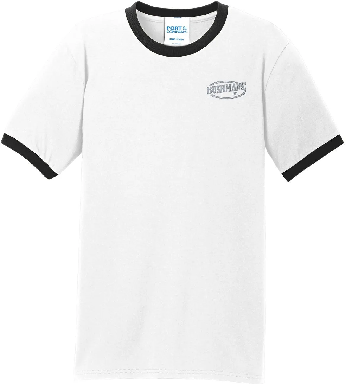 Port & Company Core Cotton Ringer Tee